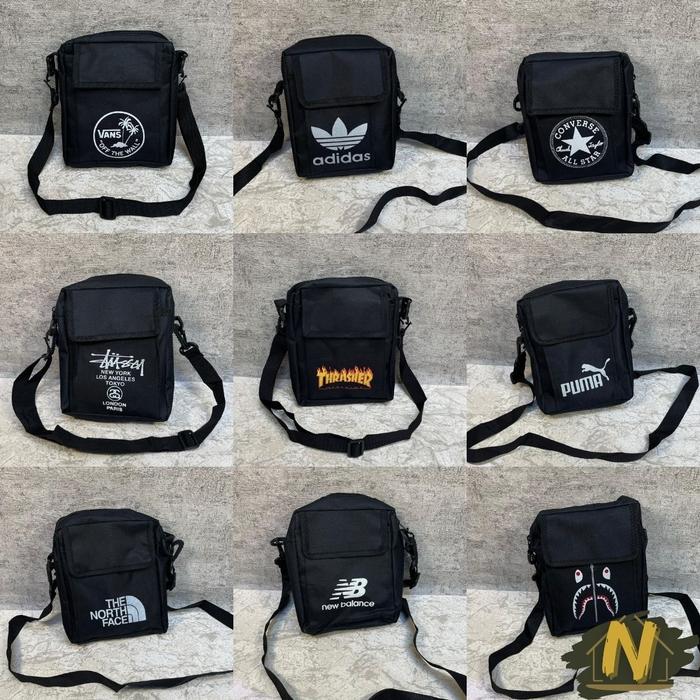 Sling Bag Mini GROSIR TERMURAH Branded Adidas Tas Selempang Kanvas