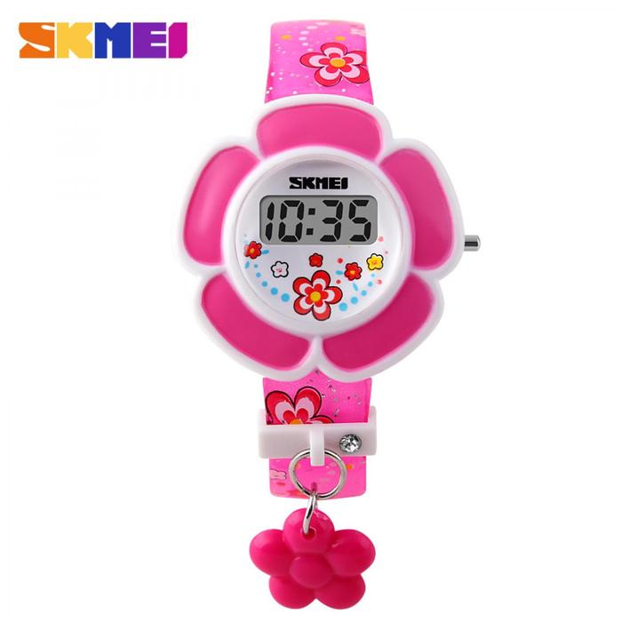 Jam Tangan Anak Anak Cewek Perempuan Bentuk Bunga