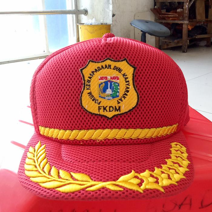 Topi FKDM Topi jaring FKDM Topi forum kewaspadaan dini masyarakat