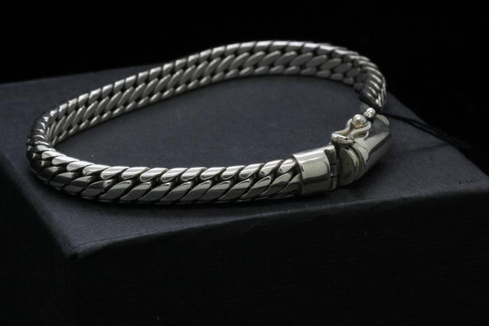 GELANG PERAK ASLI 925 GELANG PRIA PERAK BAKAR BALI
