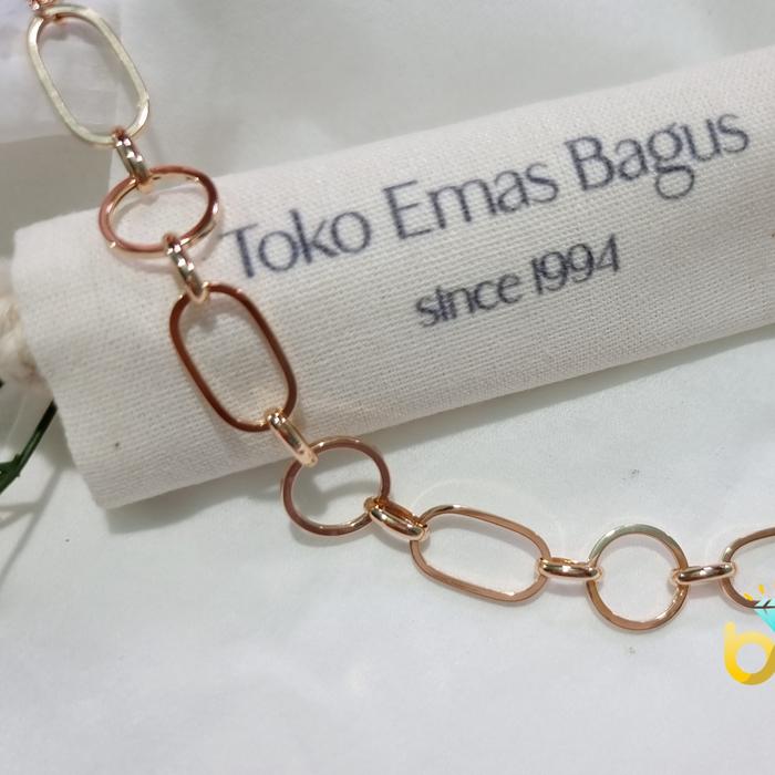 Gelang Emas Rantai Ubs 6k Gelang Emas Remaja