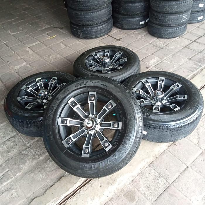 velg mobil racing mud ring 17 pcd 6x139,7 ban brigestone 265/65 r17