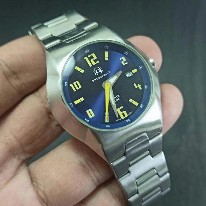 jam spyderbilt original kond.90% stainless steel (not seiko monster)
