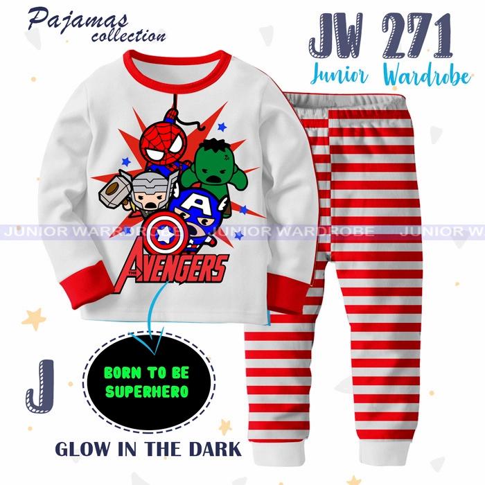 piyama avengers Jw 271 J glow