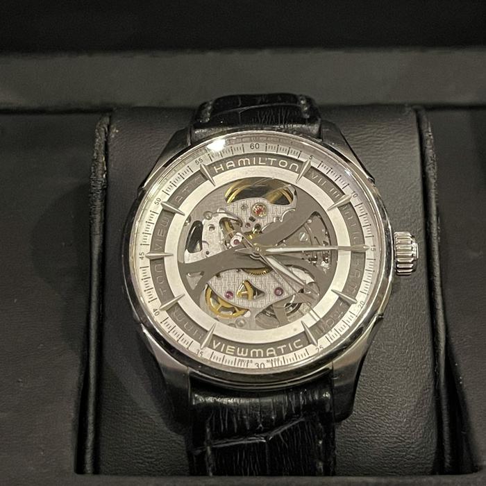 hamilton jazzmaster automatic skeleton