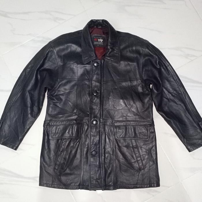 Jaket kulit VIP handmade original jaket bekas second preloved
