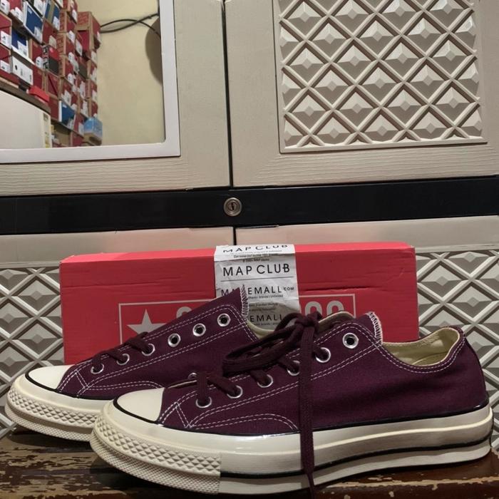 ORIGINAL CONVERSE 70S LOW OX DARK SANGRIA NON EGRET