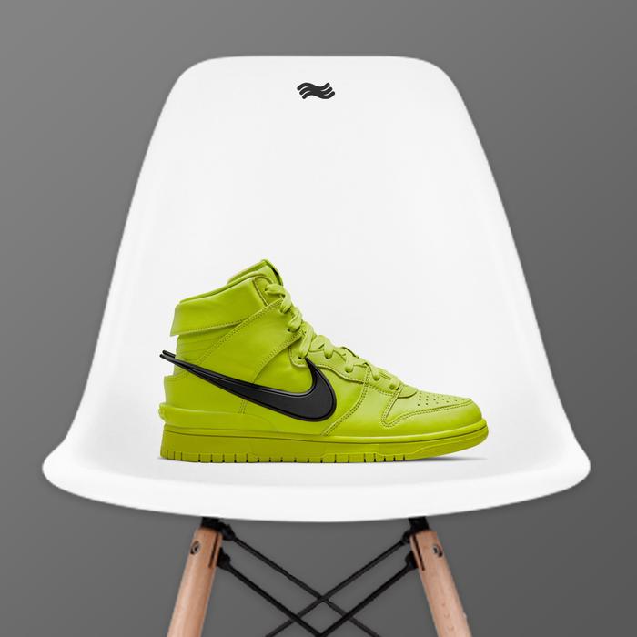 Nike Dunk High AMBUSH Flash Lime