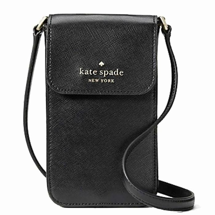 Kate Spade Staci NS Flap Phone Crossbody Black