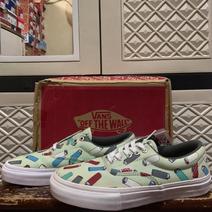 ORIGINAL ERA VANS PRO LIGHTERS LIGHT GREEN