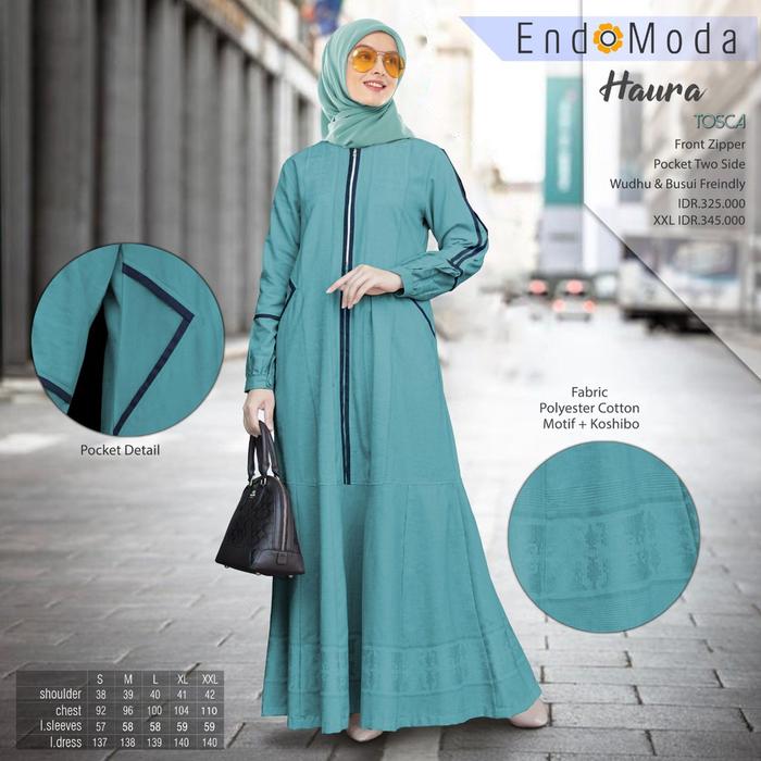 GAMIS MUSLIMAH ENDOMODA HAURA TOSCA