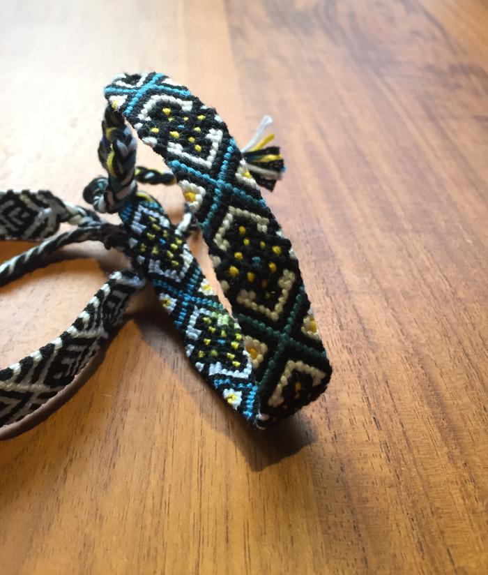 Gelang Benang Rajut Friendship Bracelets Handmade Tribal 9