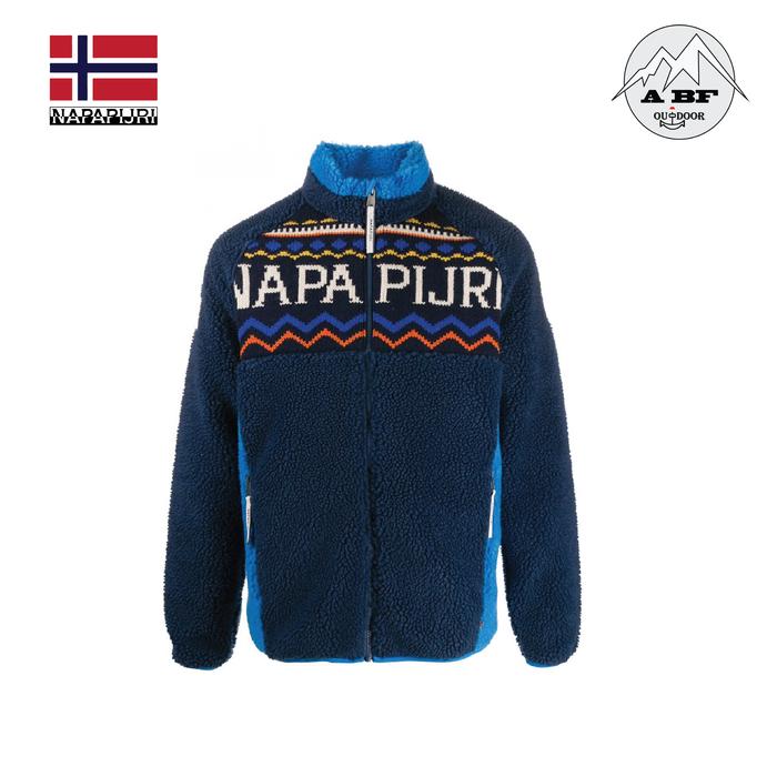 Jaket Outdoor Fleece-Napapijri Thia Sherpa Fleece- Winter Jacket