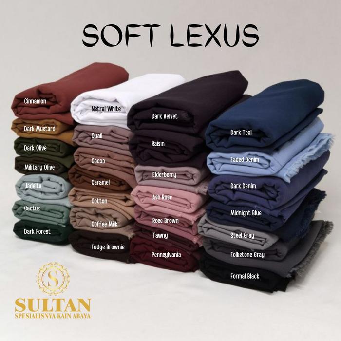 Kain Sultan Soft Lexus Polos