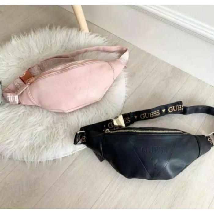 TAS PINGGANG WANITA GU3SS QUILTED PREMIUM