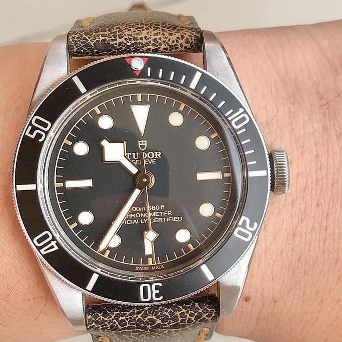 tudor heritage blackbay black 41 jam pria original