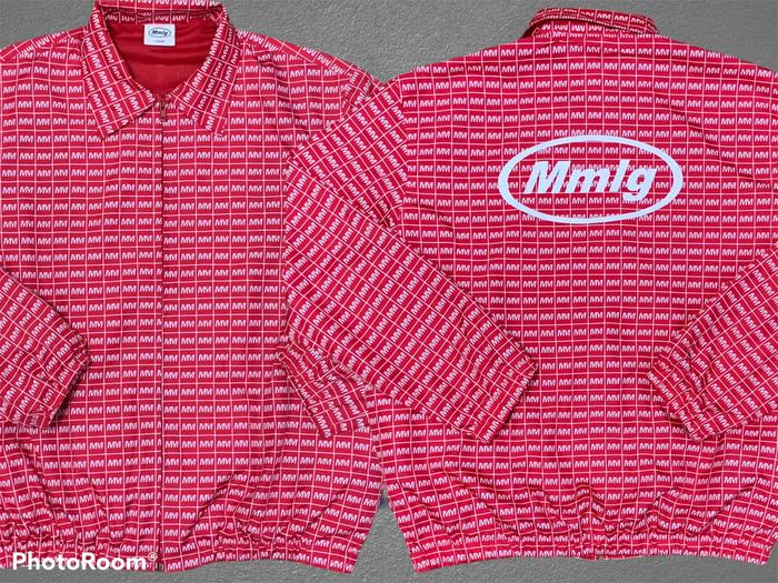 Mmlg all over Print jacket big logo bukan thisisneverthat covernat