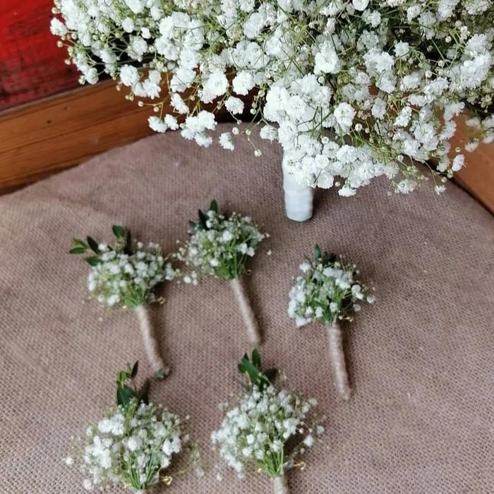 WEDDING CORSAGE/KORSASE BUNGA JAS/KORSASE PERNIKAHAN/BUOTONNIERE