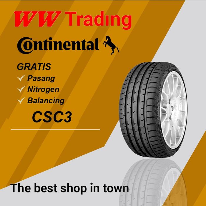 Ban Continental CSC3 84W 205/45/R17 / 205 45 17