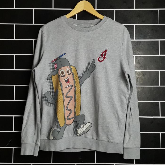 MLB CLEVELAND INDIANS Grey Original Crewneck