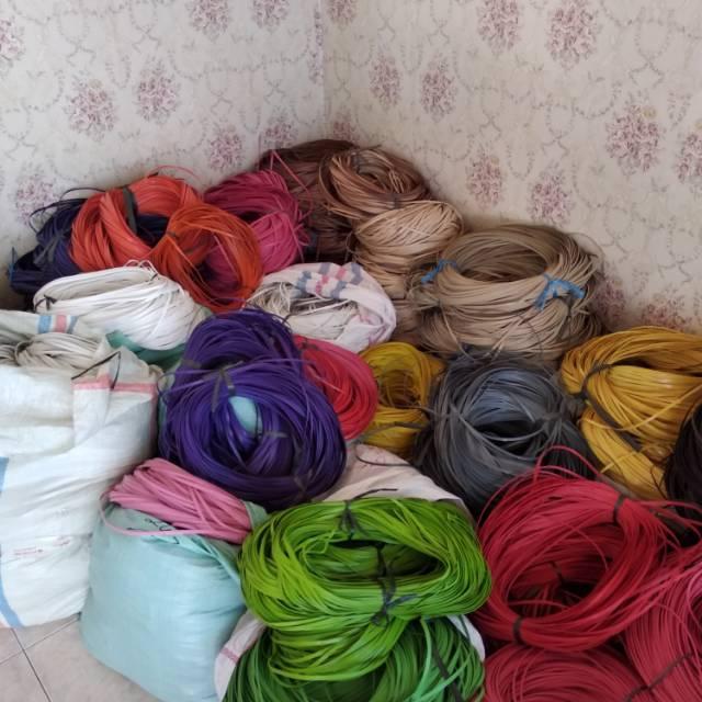 Tali rotan plastik sintetis hrga per kilo