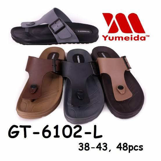Grosir Sandal Sendal pria Yumeida GT 6102 L size 38 - 43 jepit Ipanema