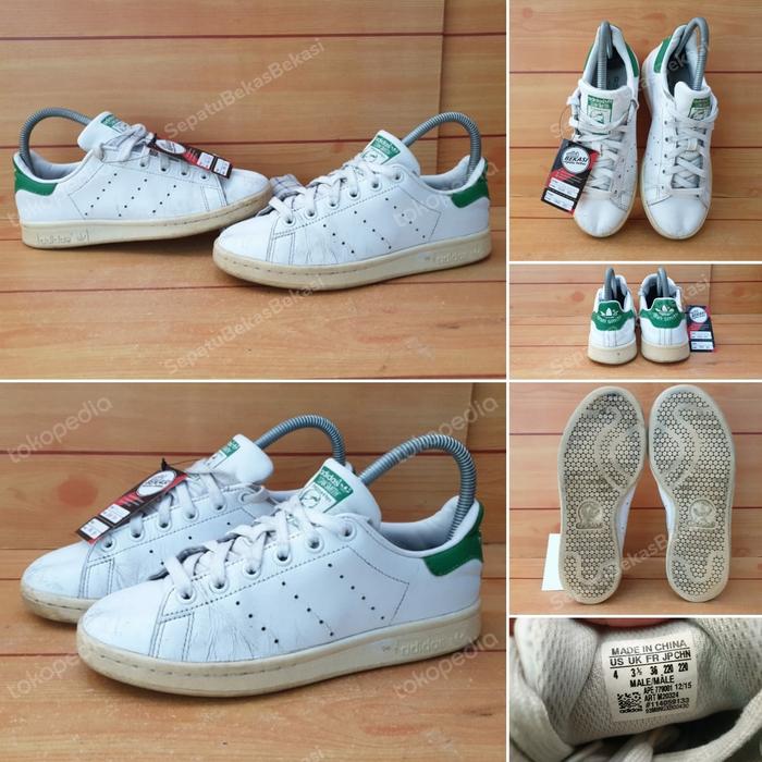 ADIDAS STAN SMITH GREEN SIZE 36 (22 CM) SECOND ORIGINAL