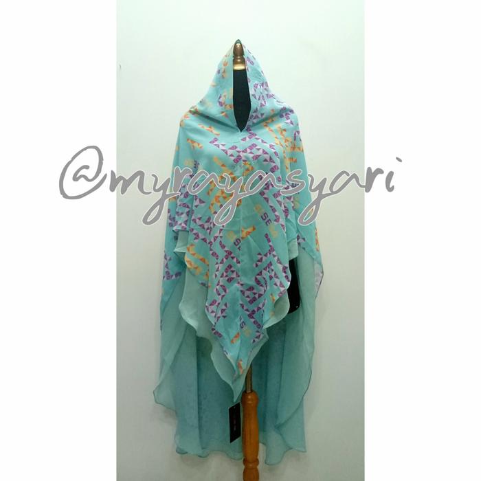 khimar Syari sisesa berkha vol#7 Cloudy blue