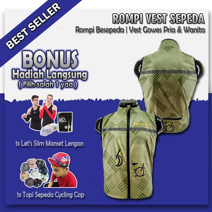 New! Vest Brompton Explore Rompi Brompton Explore