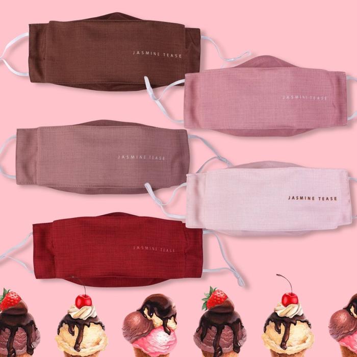 JT 3D Adult Mask Ice Cream Series - Jasmine Tease masker kain KF94