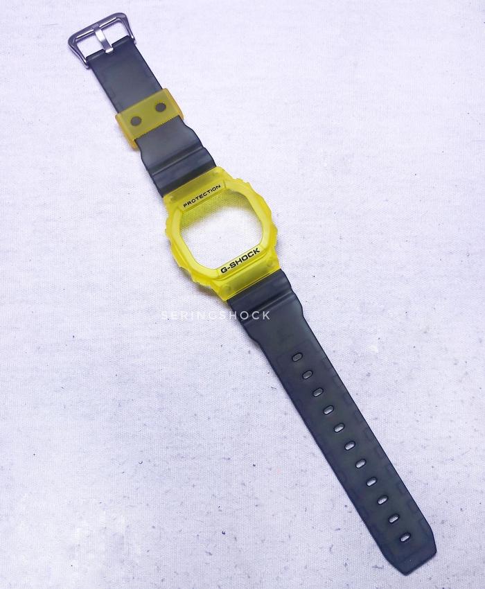 BNB Gshock DW5600 LEMONADE SMOKE Strap Besel Casio G-shock