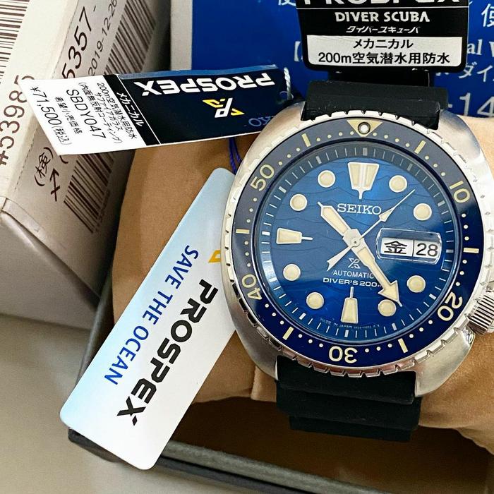 jam tangan original Seiko SBDY047 King Turtle Cal. 4r36