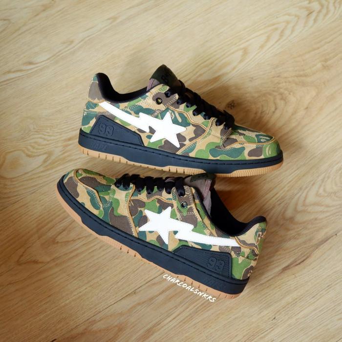 BAPESTA BAPE SK8 STA "ABC Camo Green"