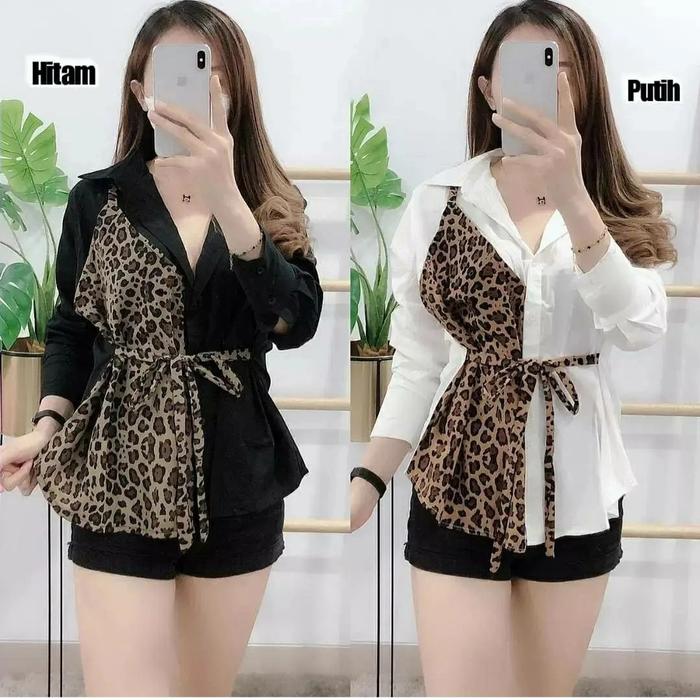 Tunik panjang army wanita/army long tunik/tunik loreng ibu muslimah