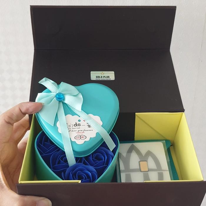 box bunga sabun antam