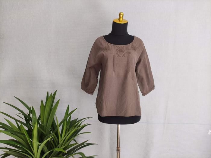 Preloved Blouse Coklat