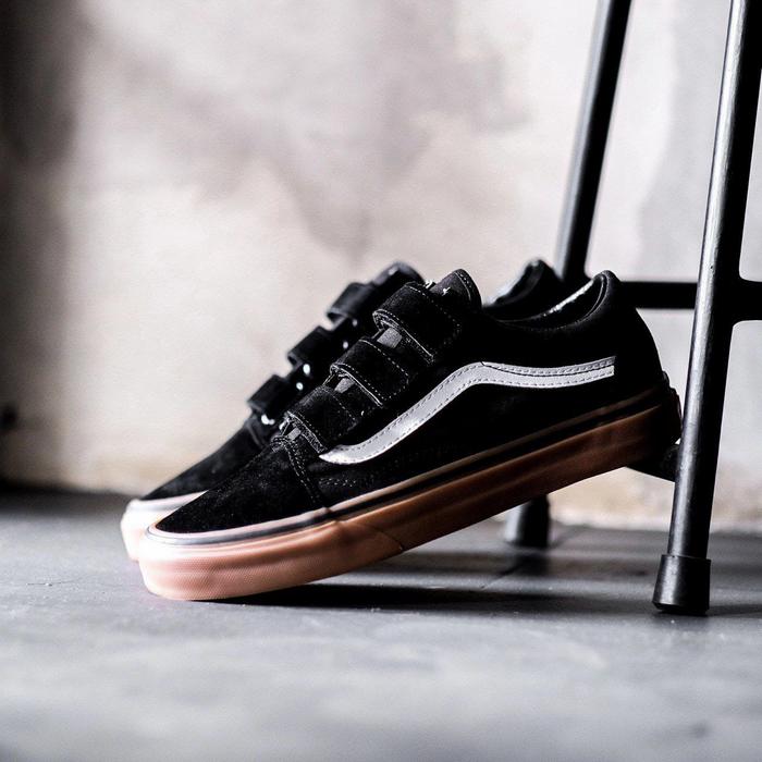 Vans Oldskool Velcro Classic Black Gum
