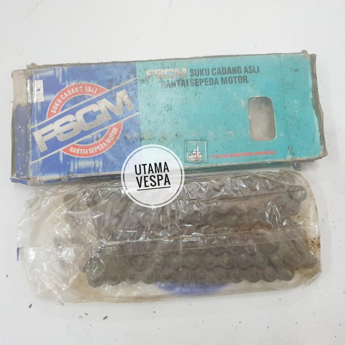 Rantai motor Honda Kharisma Supra X 125 420 104 FSCM stok lama