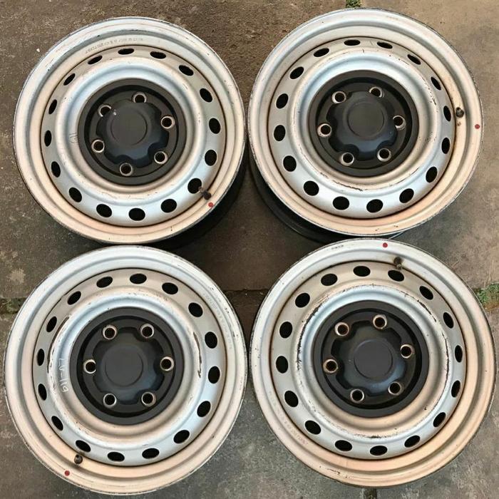 velg kaleng oem dmax dop wheeldop ranger everest pajero fortuner r16