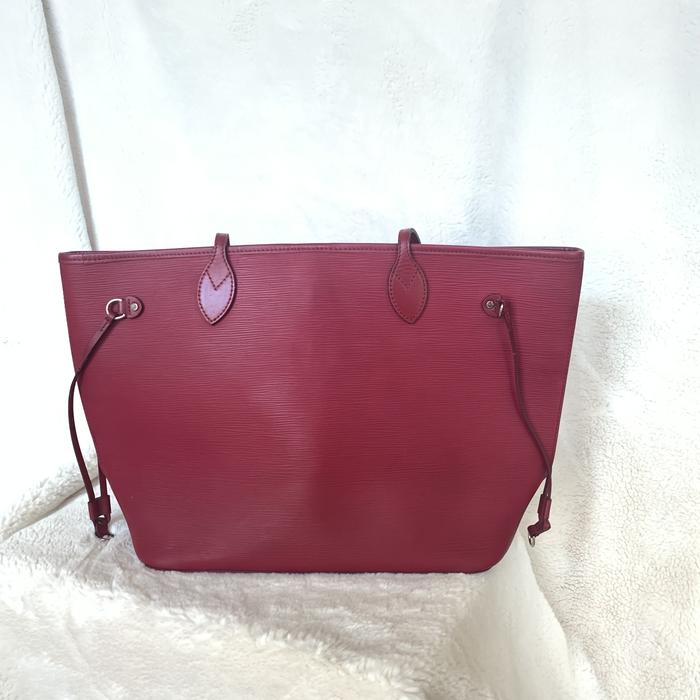 louis vuitton original bag Neverfull Epi pink