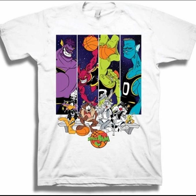 Baju anak Kaos anak Series Space Jam Mens Classic Shirt- Tune Squad