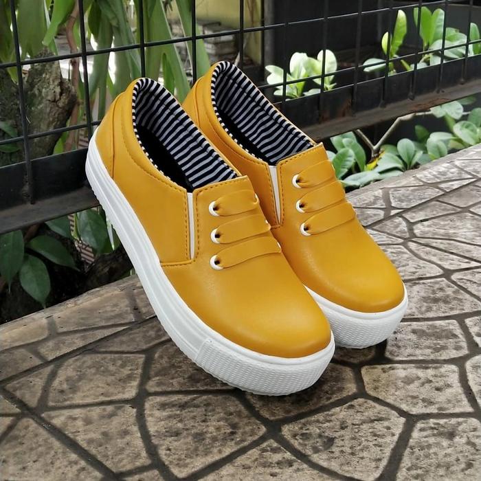 Sepatu Wanita CASUAL Papirut Elmaira ST Kualitas PREMIUM - ST Kuning