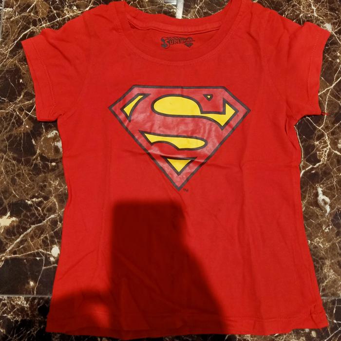 original DC comics superman kaos anak anak