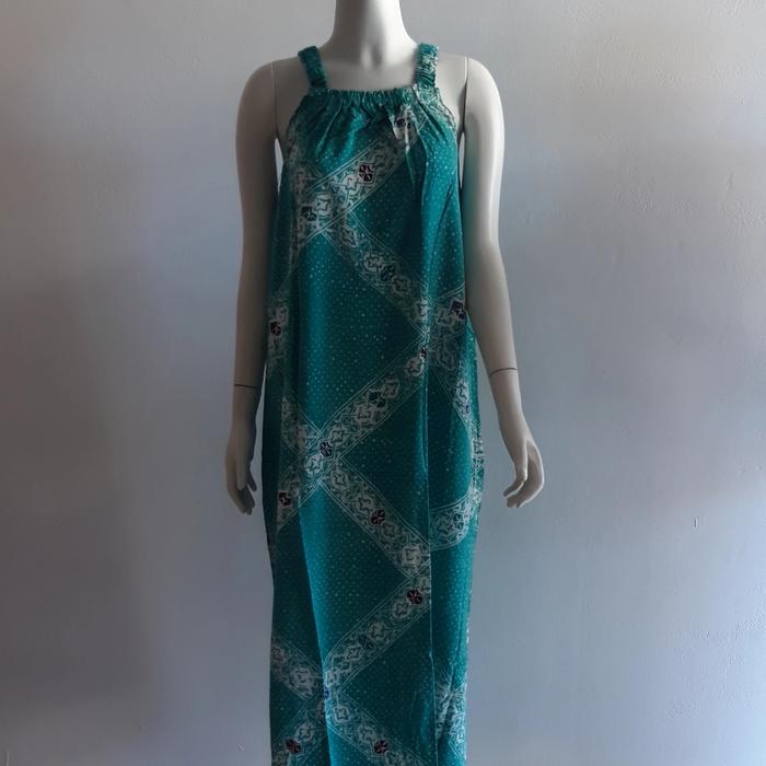 daster batik tanktop cap premium green