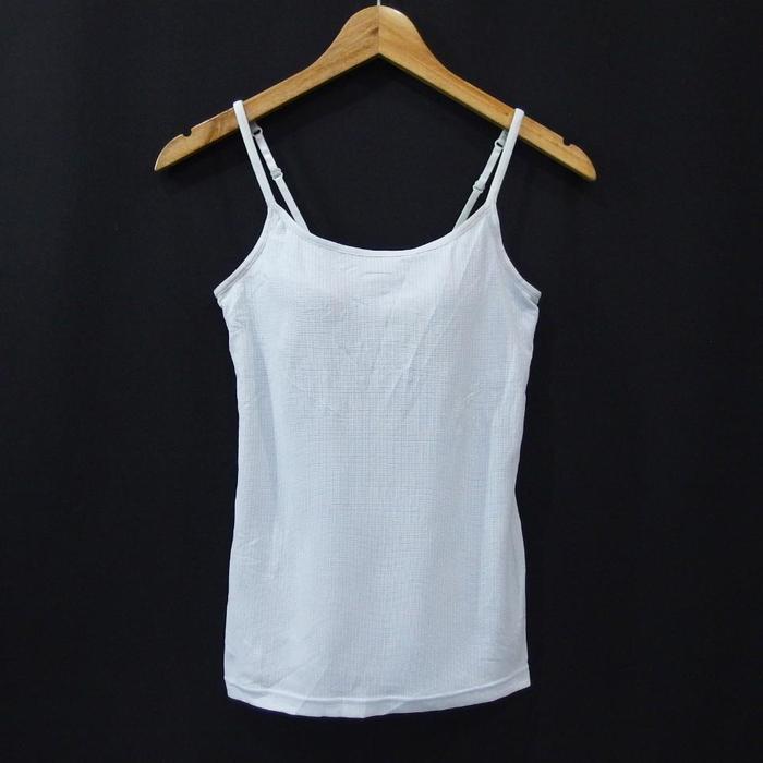 CS464 SIZE S THEORIA SOFT BLUE PREMIUM TANK TOP BRANDED ATASAN WANITA