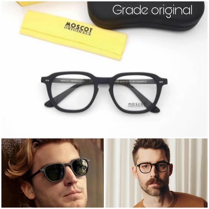 Kacamata moscot biilik grade original/kacamata pria wanita moscot