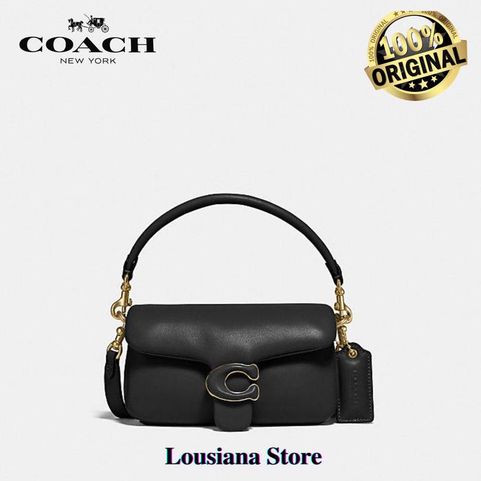 Coach Pillow Tabby Shoulder Bag 18 Black (100% AUTHENTIC)