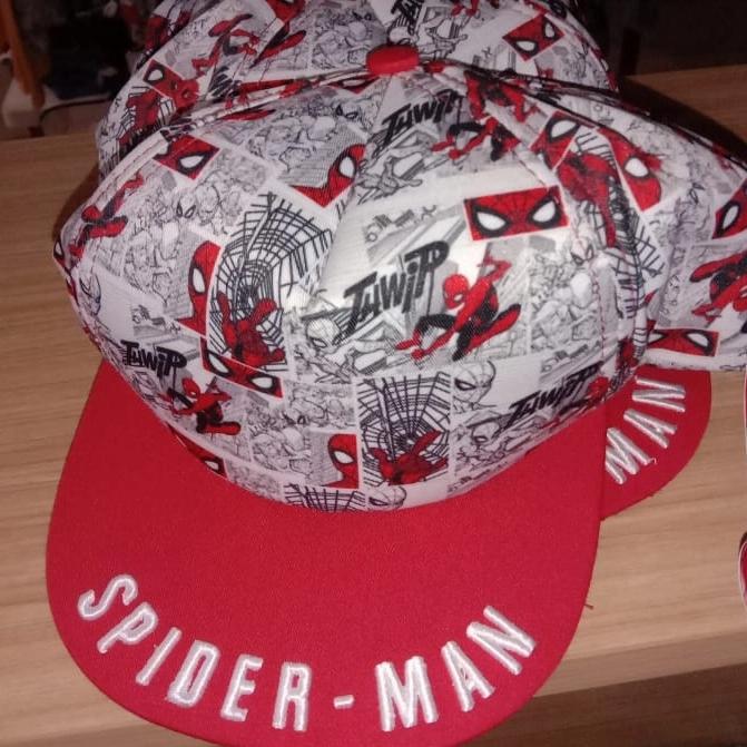 Topi anak Spiderman Original Marvel Nevada