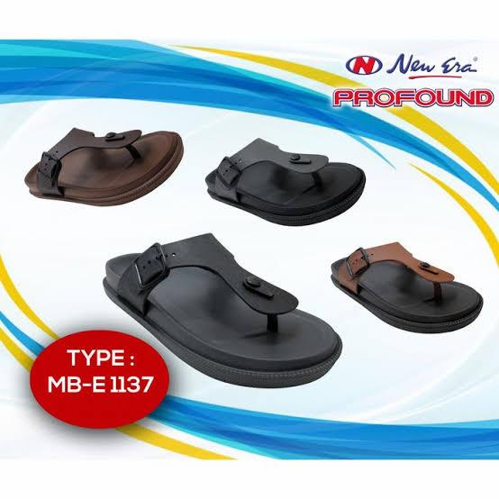 Grosir Sandal Sendal Pria New Era MB 1137 size 39 - 44 jepit ipanema