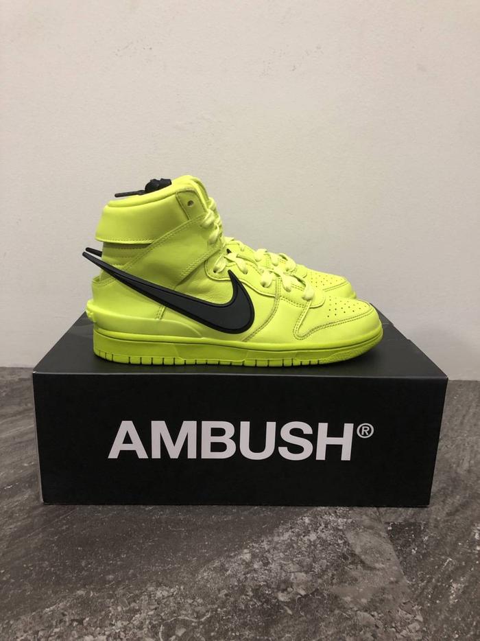 NIKE DUNK HIGH AMBUSH LIME